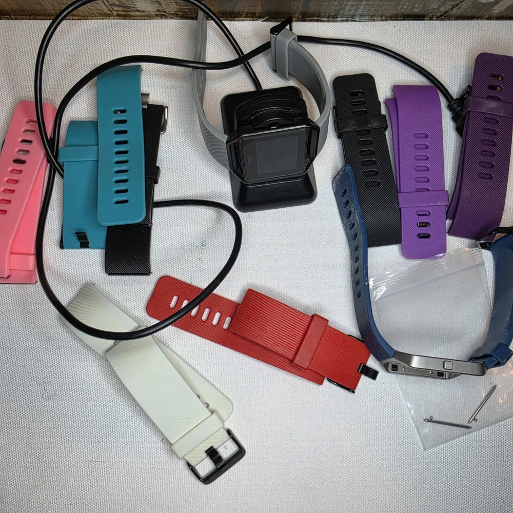 Fitbit Replacement Silicone Watch Bands - Multiple Colors